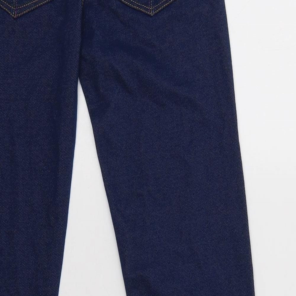 Nutmeg Girls Blue  Cotton Jegging Trousers Size 12-13 Years  Regular