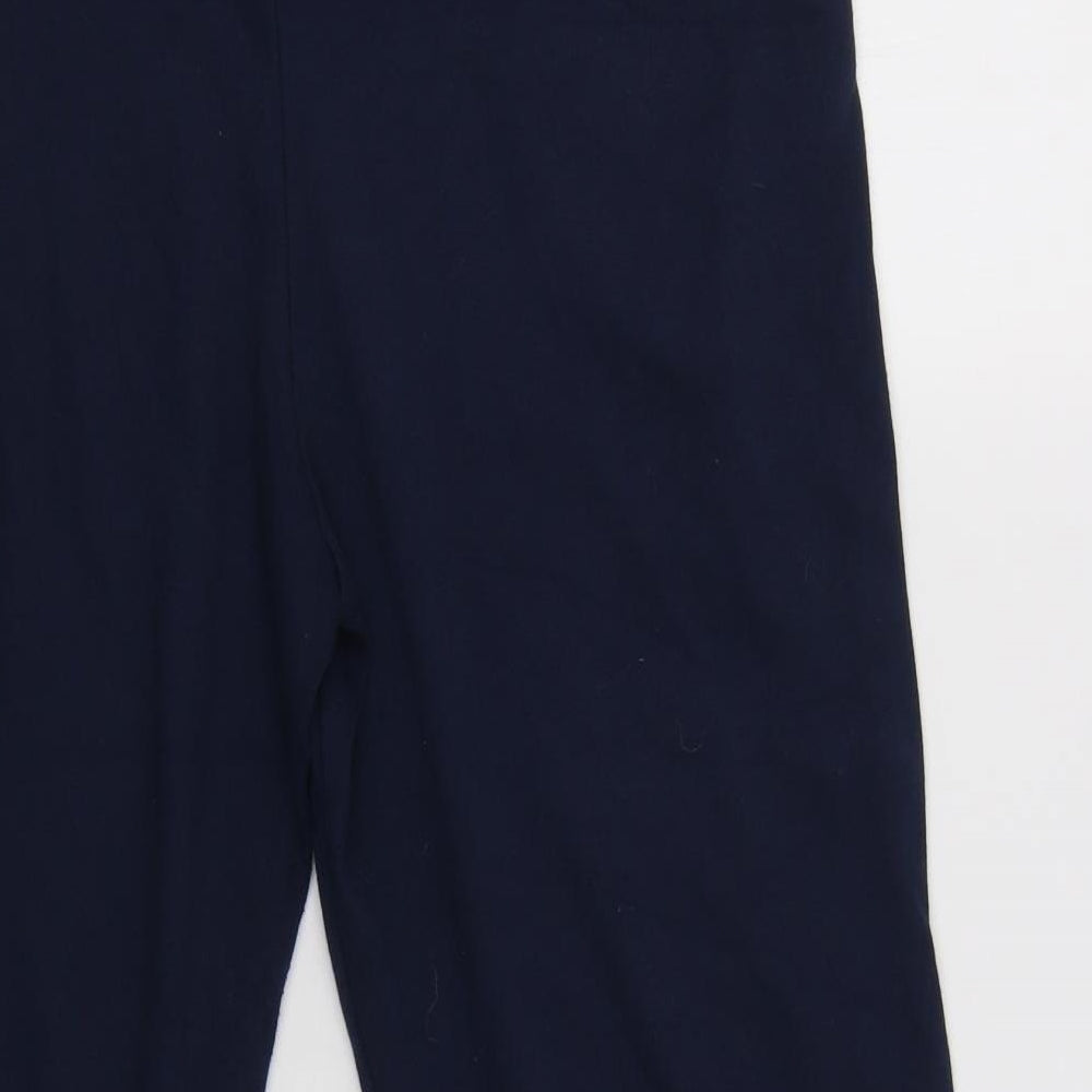 LA Gear Womens Blue  Polyester Jogger Trousers Size 18 L21 in Regular Drawstring