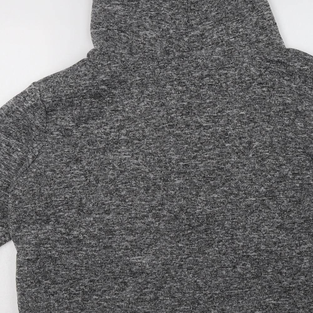 Primark Womens Grey  Polyester Full Zip Hoodie Size 20  Zip - Fluffy Lining