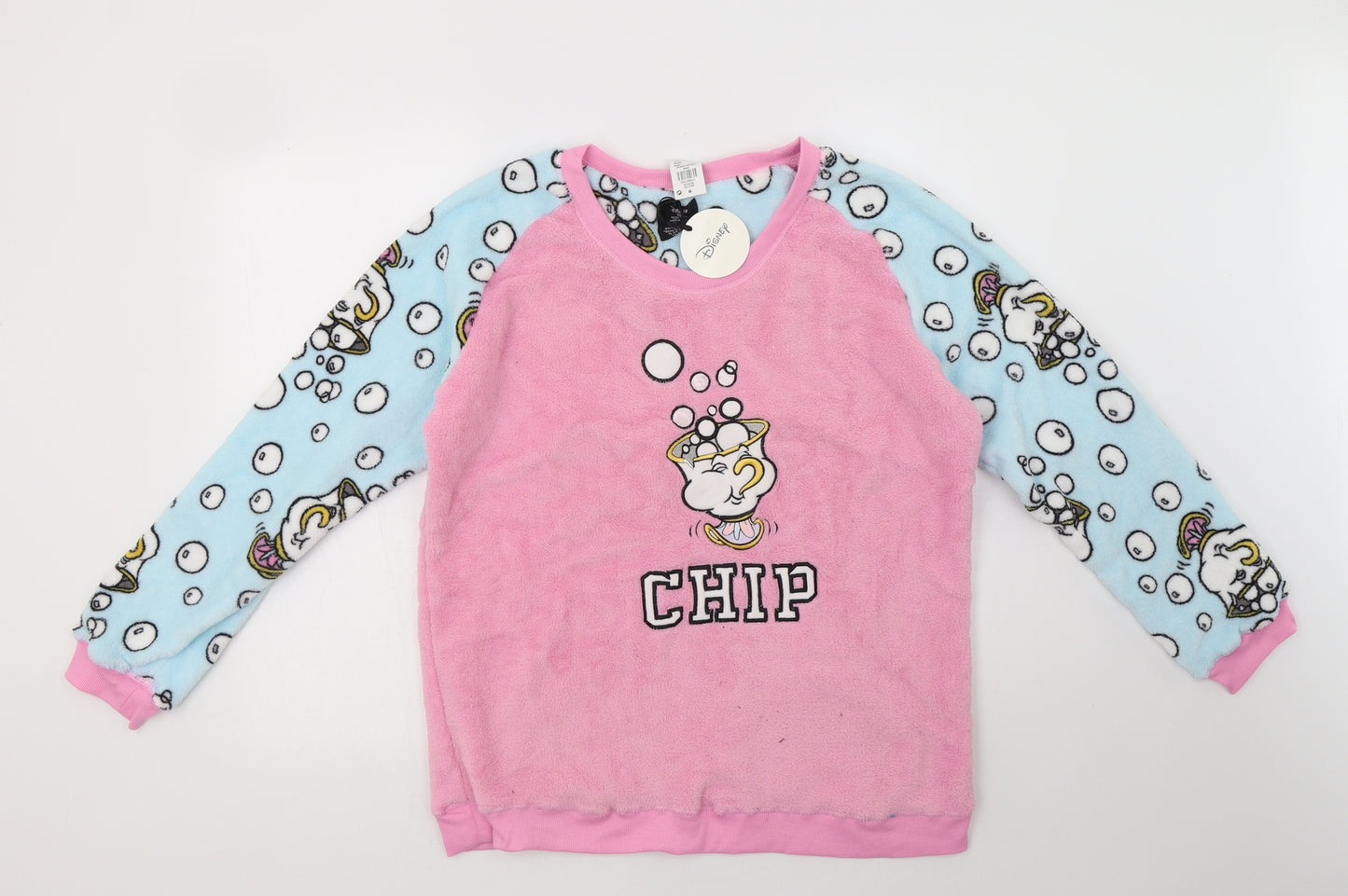 Primark Womens Pink Geometric Polyester Top Pyjama Top Size 20   - Disney