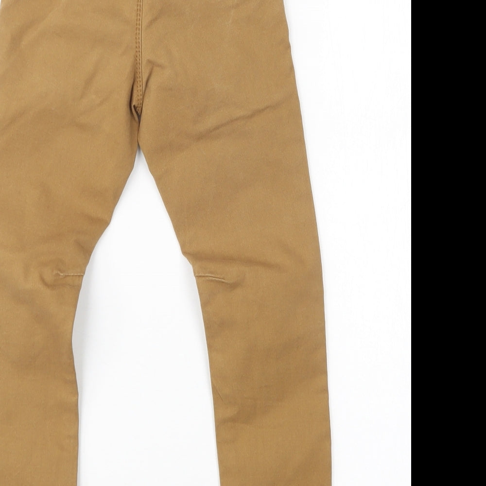 NEXT Boys Beige  Cotton Skinny Jeans Size 5 Years  Regular