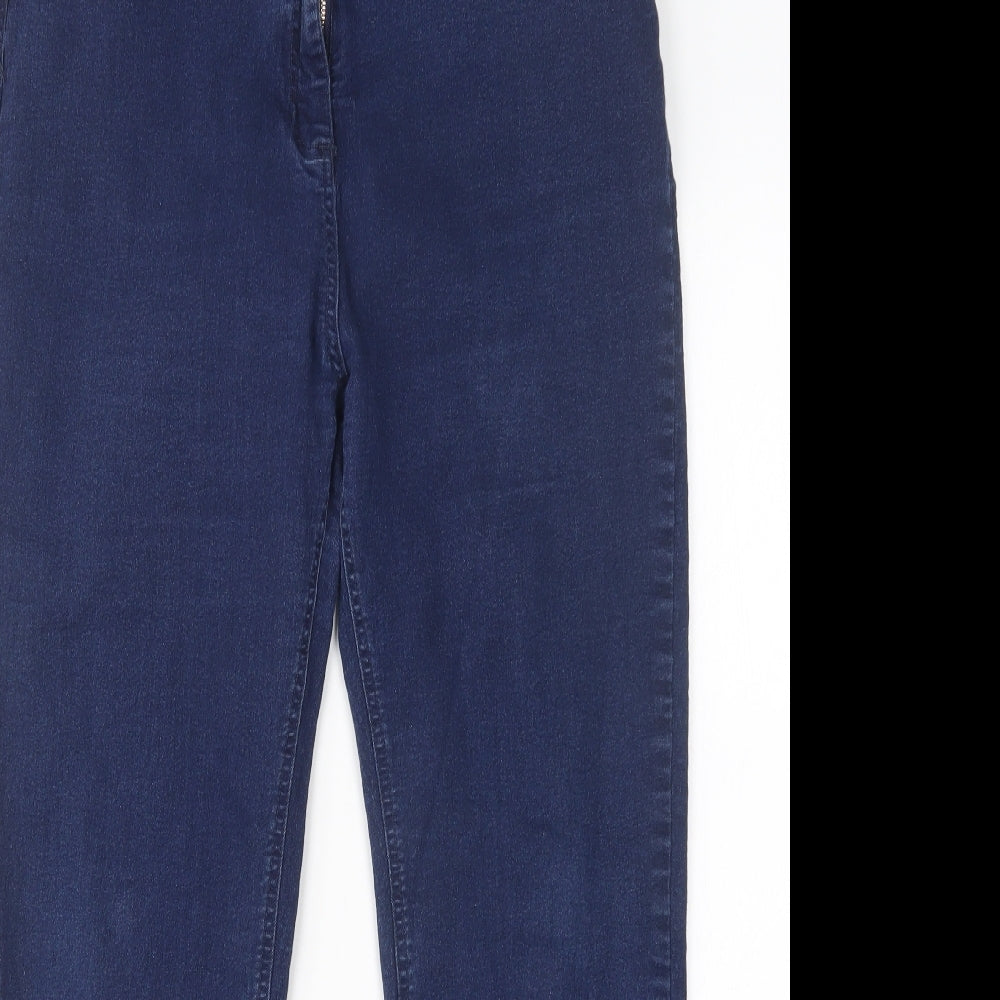penny Plain  Womens Blue  Cotton Skinny Jeans Size 18 L26 in Regular