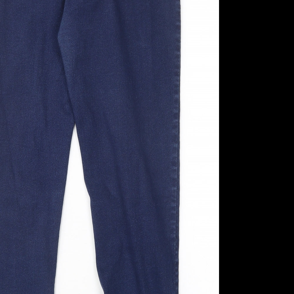 penny Plain  Womens Blue  Cotton Skinny Jeans Size 18 L26 in Regular