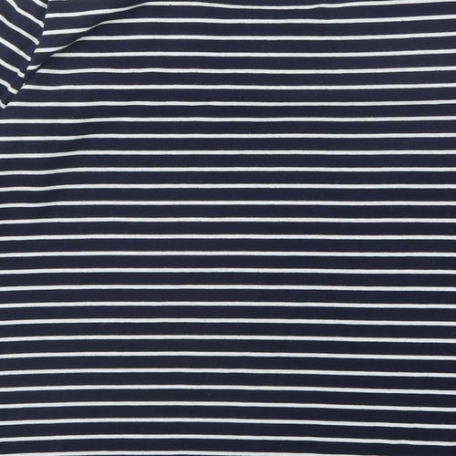 Love Leisure Womens Multicoloured Round Neck Striped Polyester Pullover Jumper Size 18