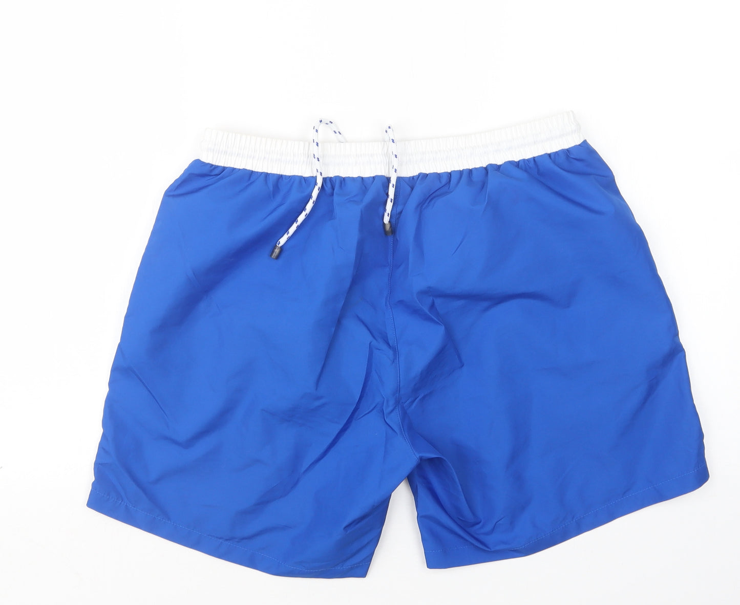 HUGO BOSS Mens Blue  Polyester Athletic Shorts Size M L6 in Regular
