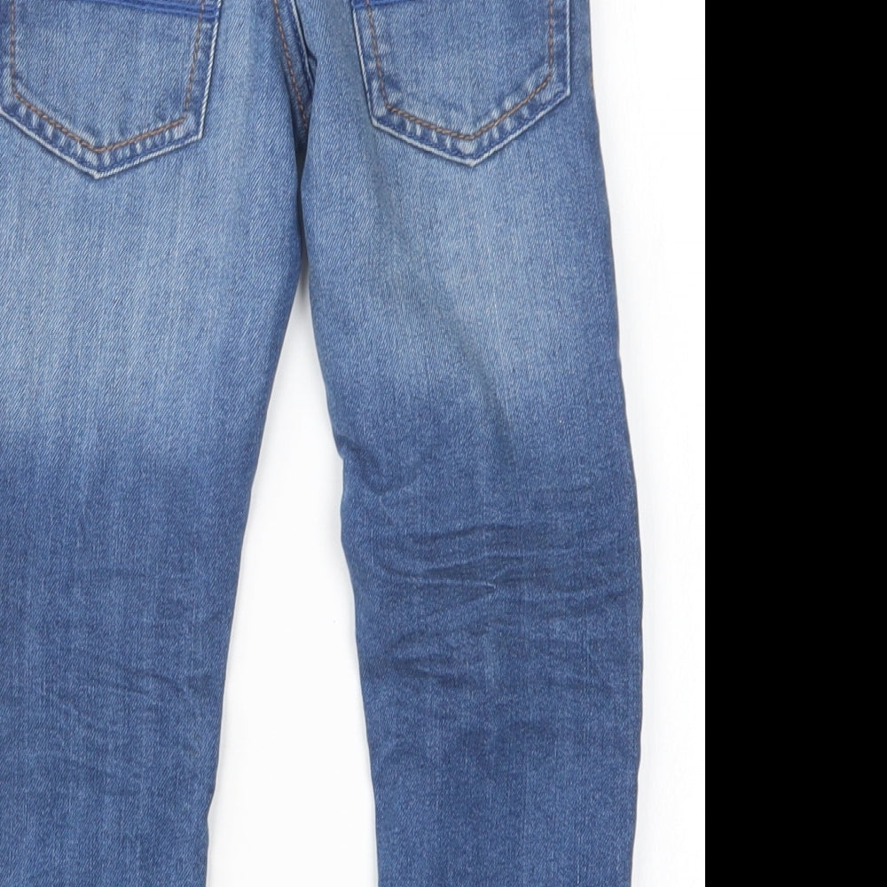 NEXT Boys Blue  Cotton Straight Jeans Size 5 Years  Regular