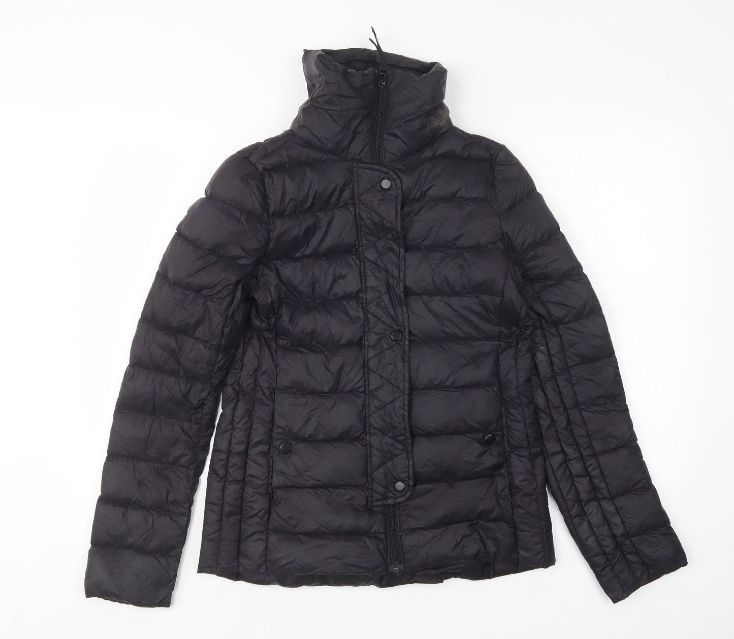 H&M Womens Black   Puffer Jacket Jacket Size 8