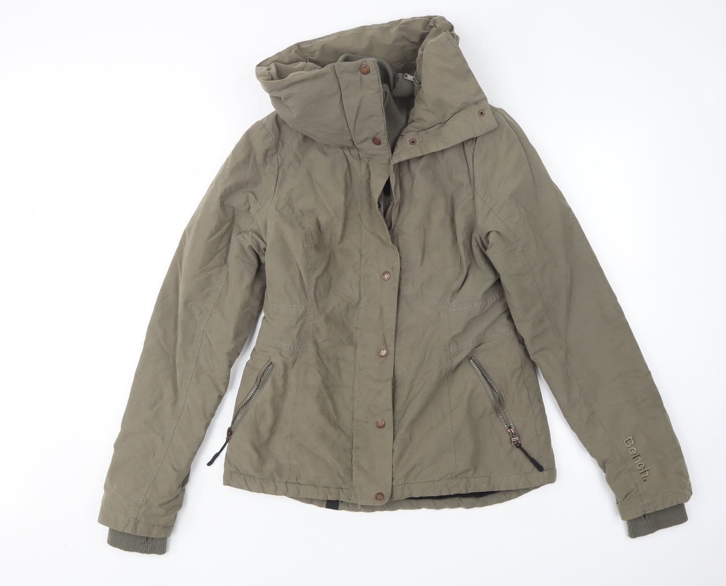 Bench Womens Green   Parka Coat Size M