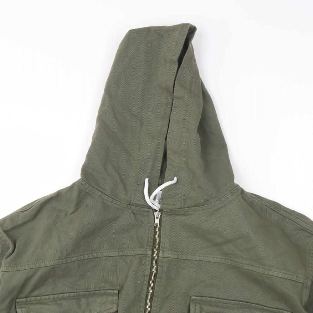Born From Belife Womens Green   Jacket  Size 16