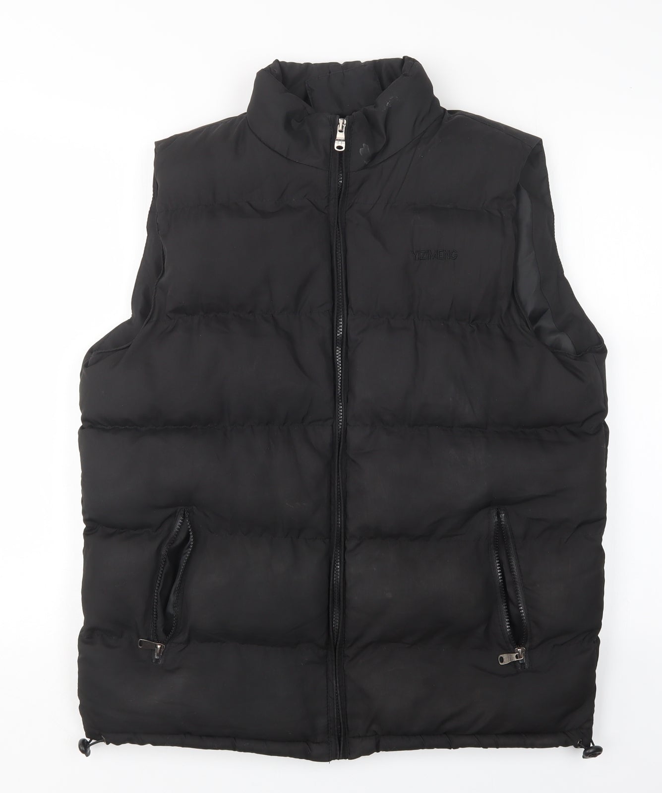 Yizimeng` Womens Black   Gilet Coat Size 3XL