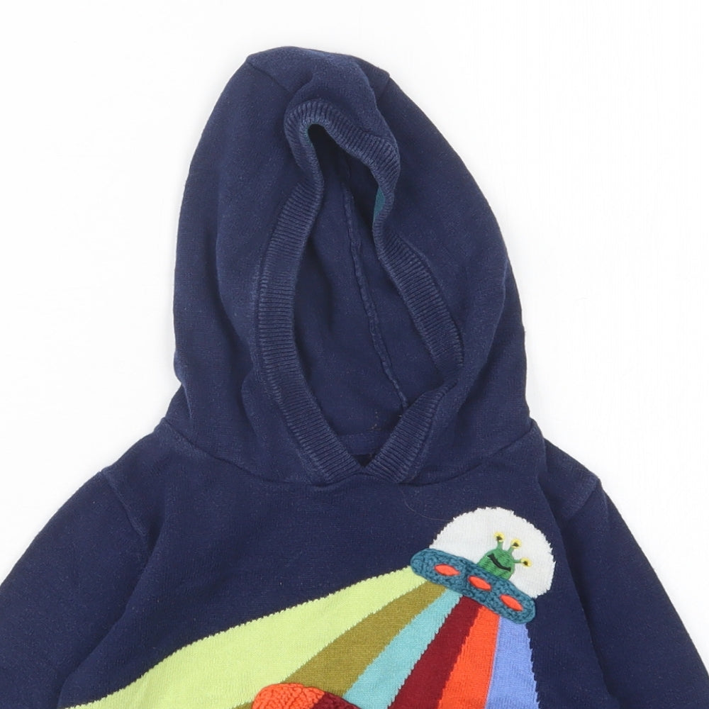 NEXT Boys Multicoloured  Cotton Pullover Jumper Size 18-24 Months