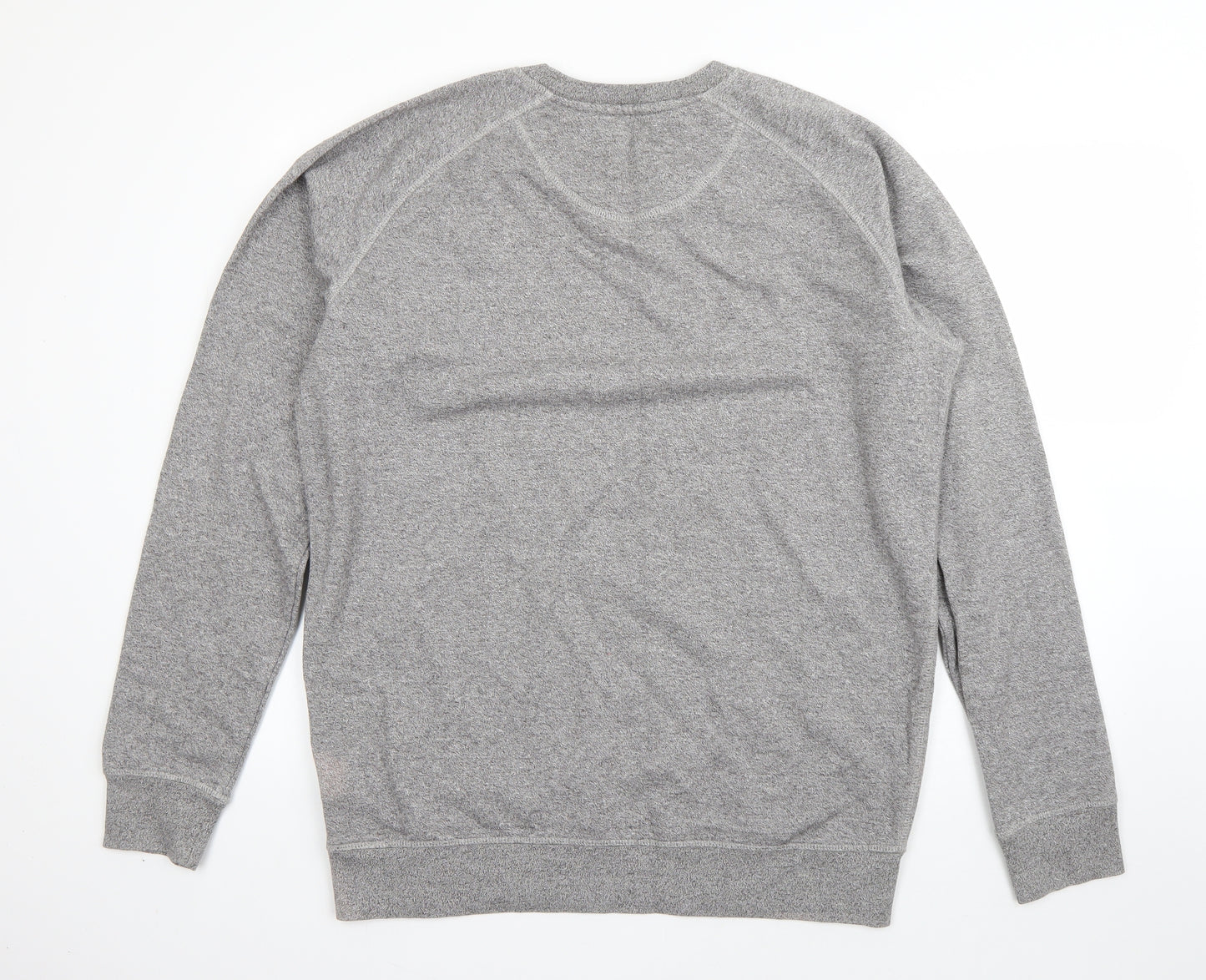 Stanley / Stella Womens Grey  Cotton Pullover Sweatshirt Size XL