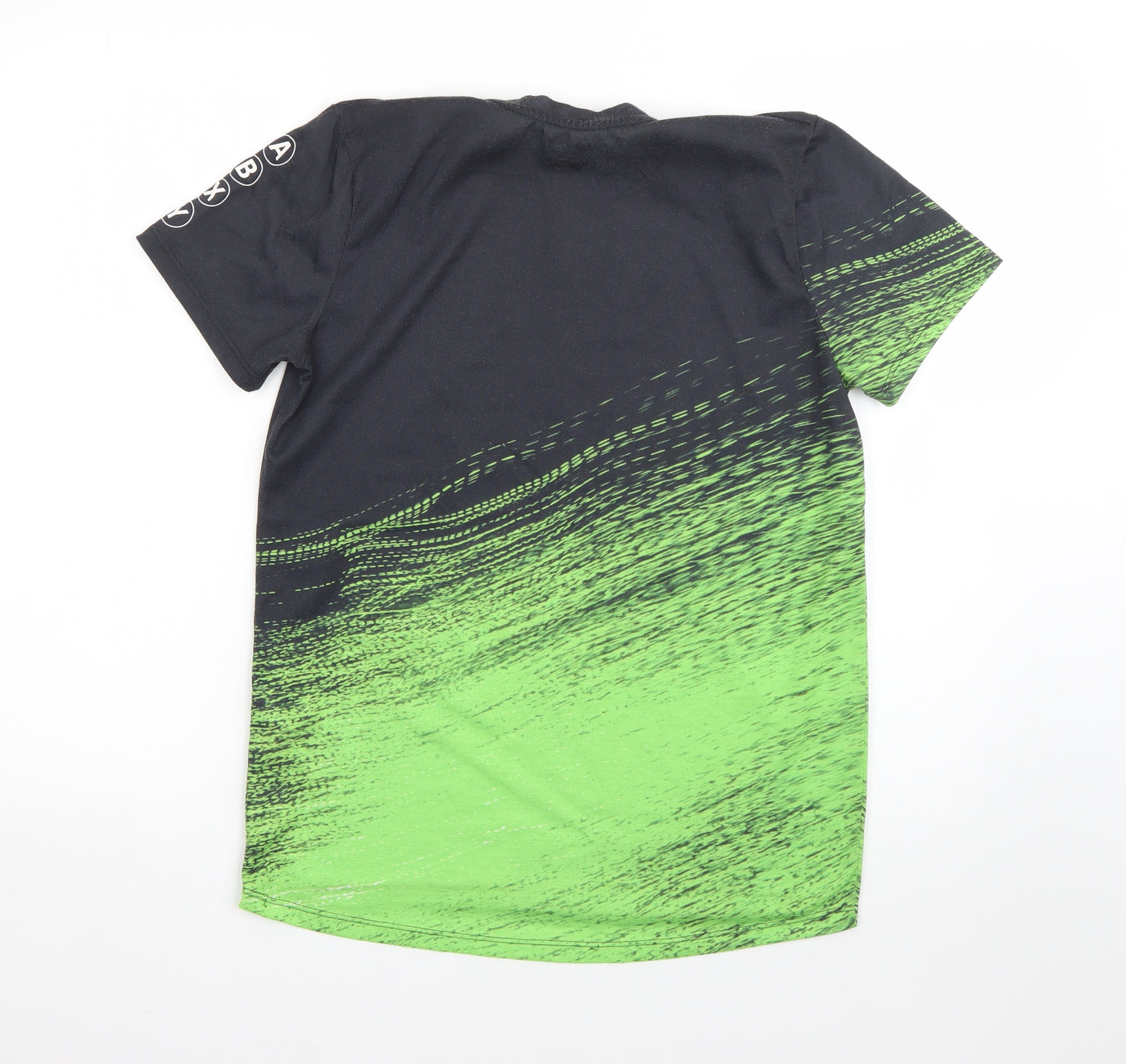 Primar Boys Green  Cotton Basic T-Shirt Size 14-15 Years Round Neck  - XBOX