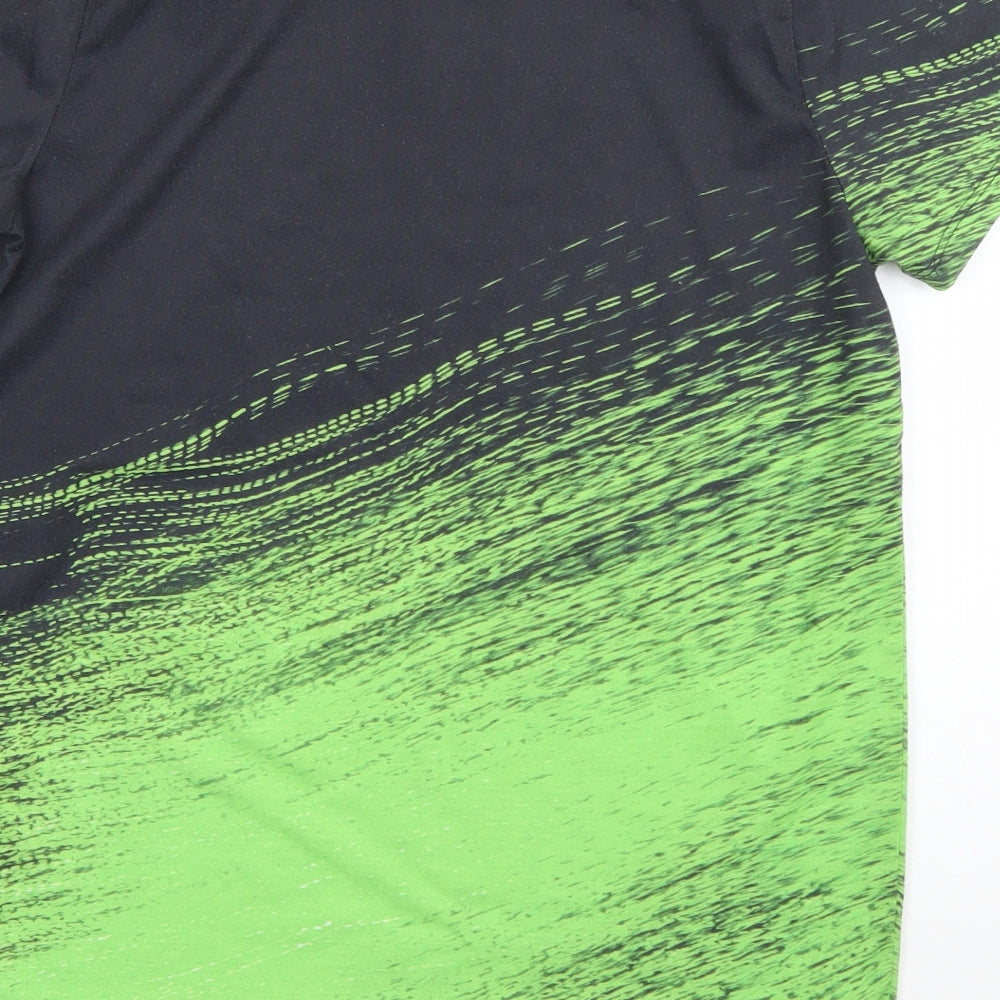 Primar Boys Green  Cotton Basic T-Shirt Size 14-15 Years Round Neck  - XBOX