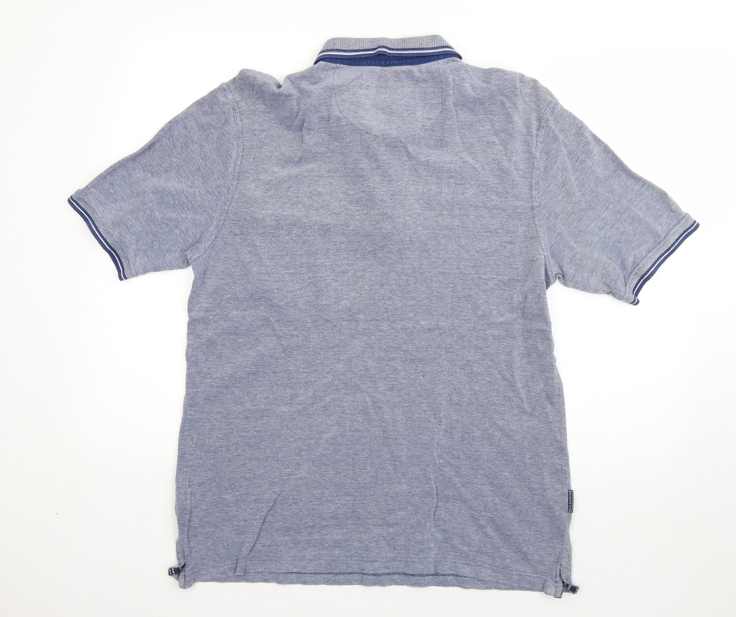 Manchester City Mens Blue  Cotton  Polo Size L Collared