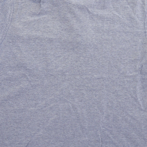Manchester City Mens Blue  Cotton  Polo Size L Collared