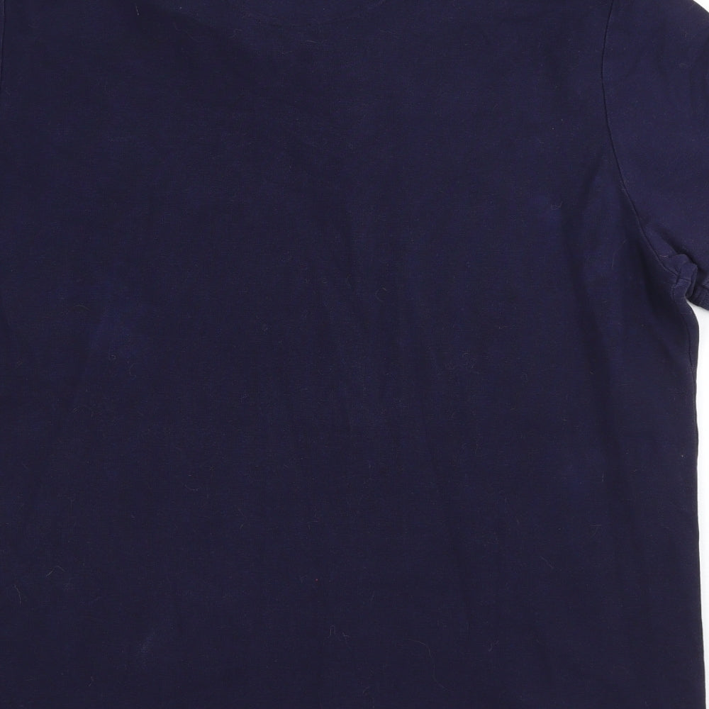 Pierre Cardin Mens Blue  Cotton  Polo Size XL Collared