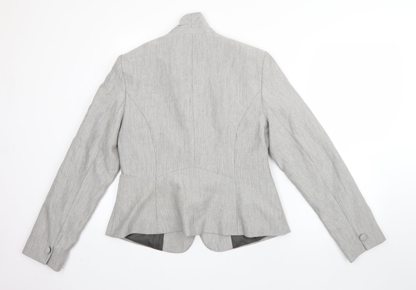Primark Womens Grey   Jacket Blazer Size 10