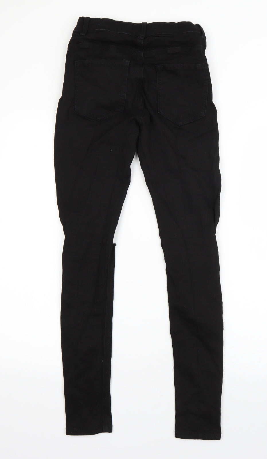 NEXT Girls Black  Cotton Skinny Jeans Size 14 Years  Regular