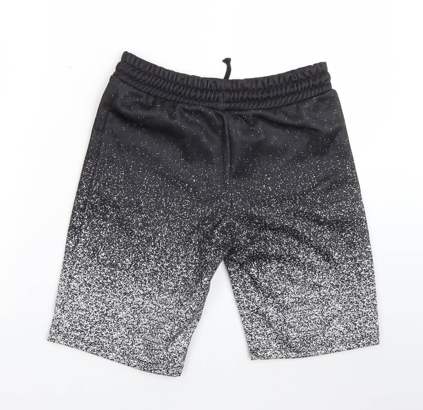 Primark Boys Black  Polyester Sweat Shorts Size 12-13 Years  Regular