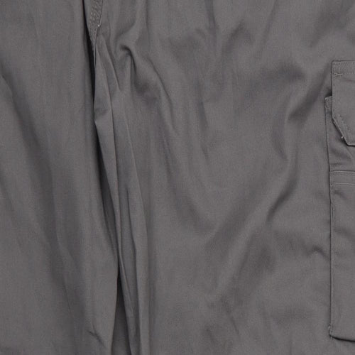 ORN Mens Grey  Polyester Cargo Trousers Size 44 in L32 in Regular Zip - Workwear Trousers