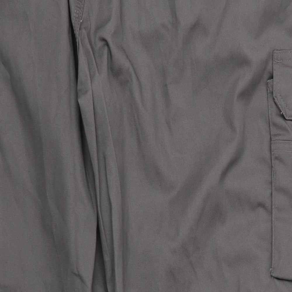 ORN Mens Grey  Polyester Cargo Trousers Size 44 in L32 in Regular Zip - Workwear Trousers