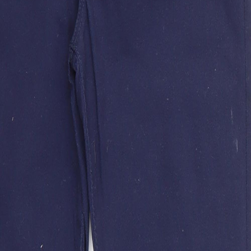 Denim Co Girls Blue  Cotton Jegging Trousers Size 14-15 Years  Regular Pullover - Navy Blue