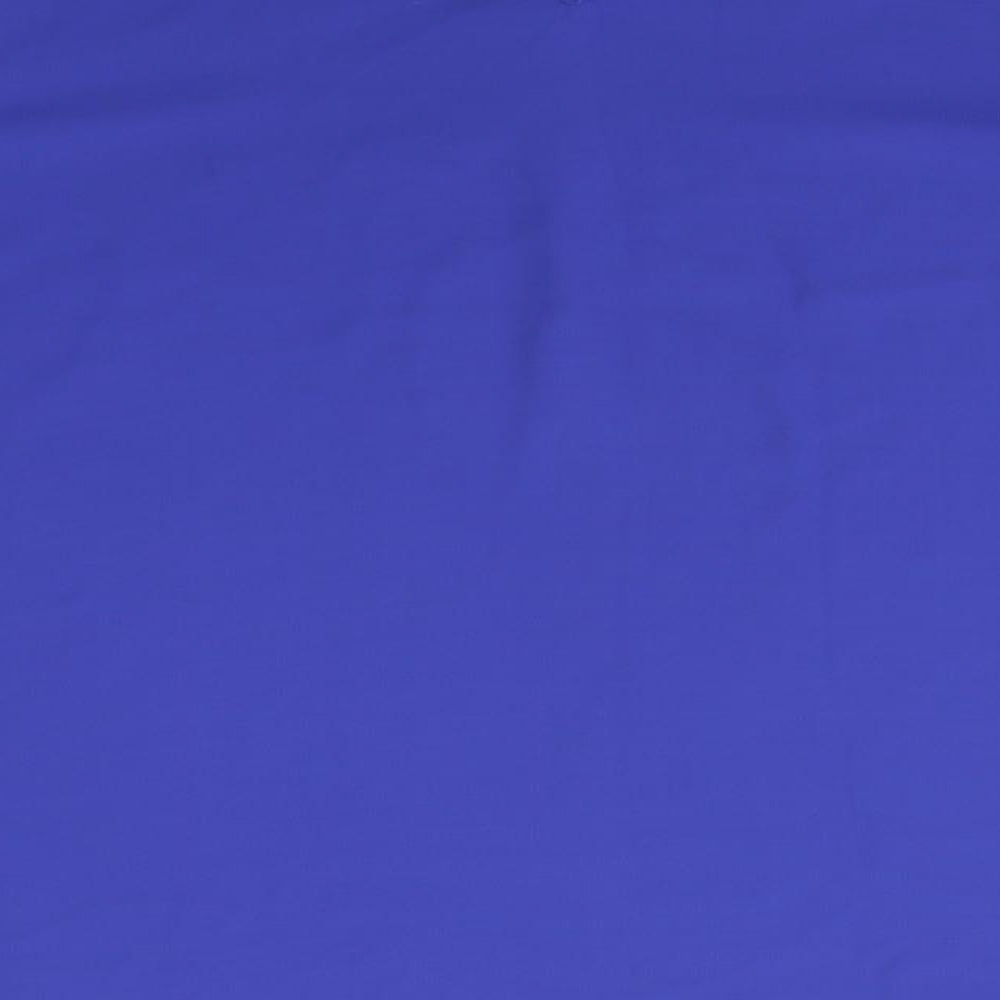 Papaya Womens Blue  Polyester Basic Blouse Size 20 Round Neck - Flared sleeves with overties