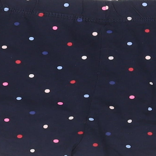 H&M Boys Blue Spotted Cotton Sweat Shorts Size 9-10 Years  Regular