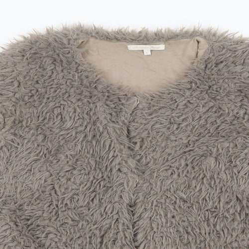 Christian Berg Womens Beige   Overcoat Jacket Size L