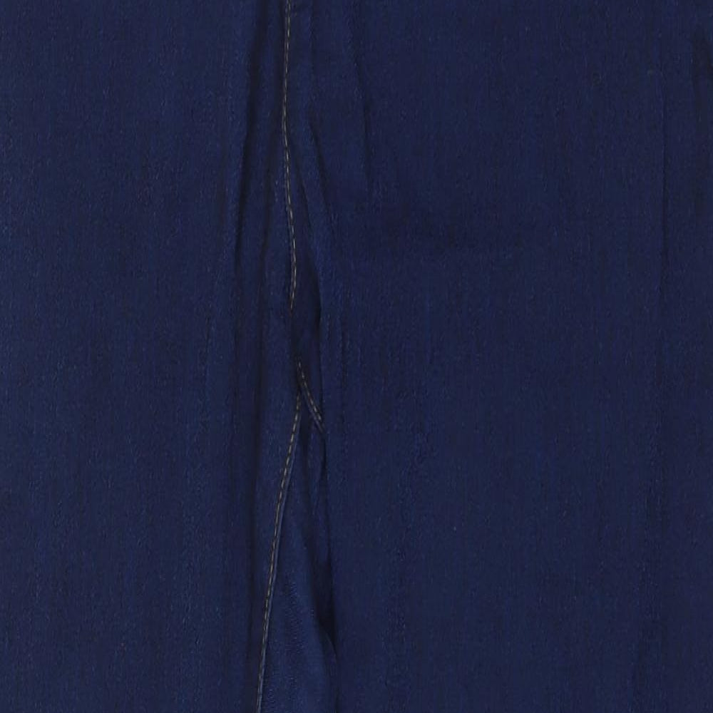 Primark Womens Blue  Cotton Jegging Jeans Size 18 L27 in Regular