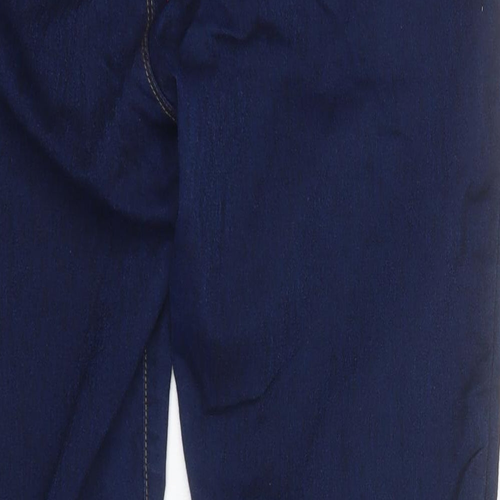 Primark Womens Blue  Cotton Jegging Jeans Size 18 L27 in Regular