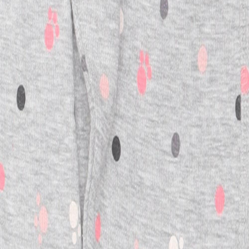 George Womens Grey Geometric Cotton  Pyjama Pants Size 4   - Paw Prints