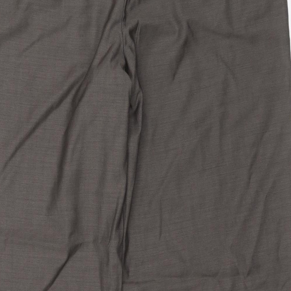 Autograph Womens Brown  Wool Trousers  Size 18 L30 in Regular