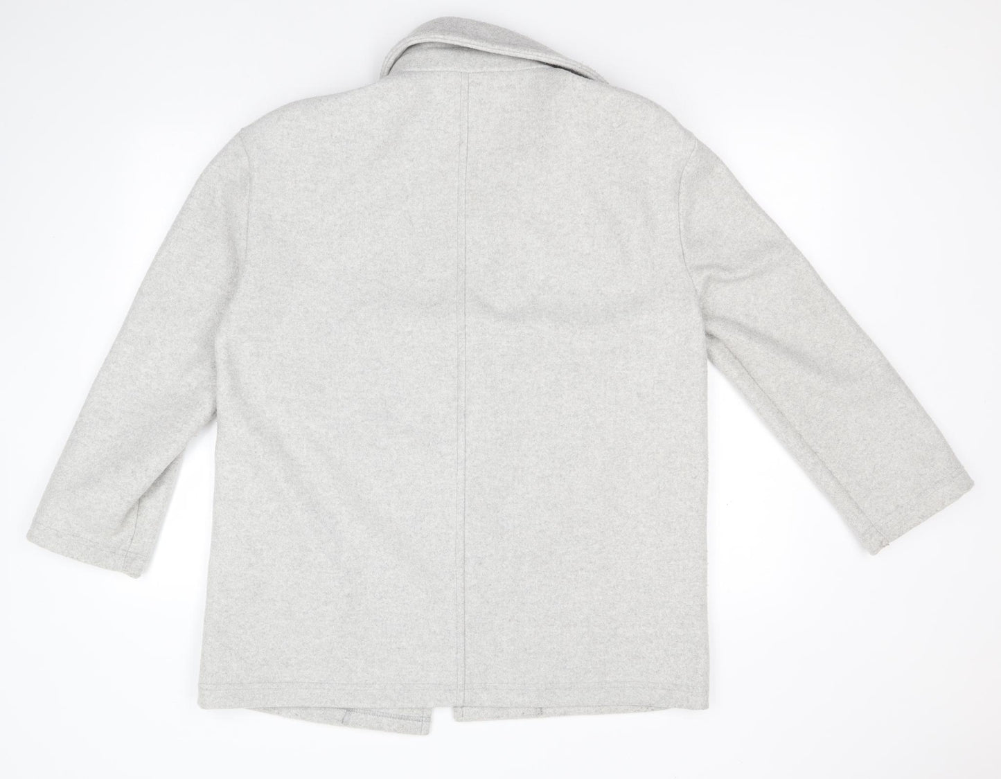 Zara Womens Grey   Overcoat Coatigan Size M