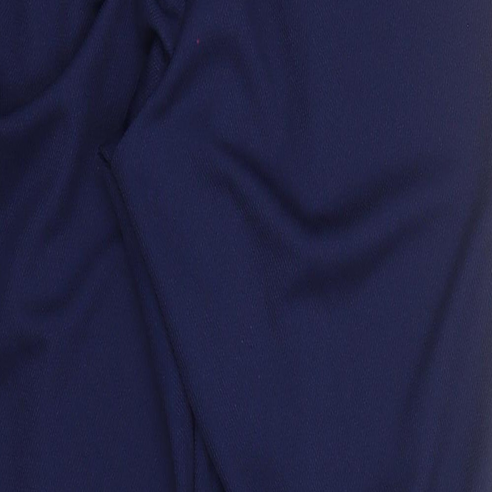 Damart Womens Blue  Polyester Sweatpants Trousers Size 12 L27 in Regular