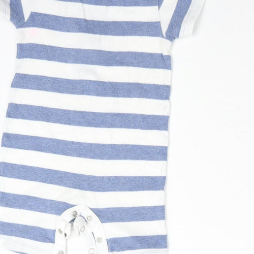 George Boys Multicoloured Striped Cotton Romper One-Piece Size 9-12 Months