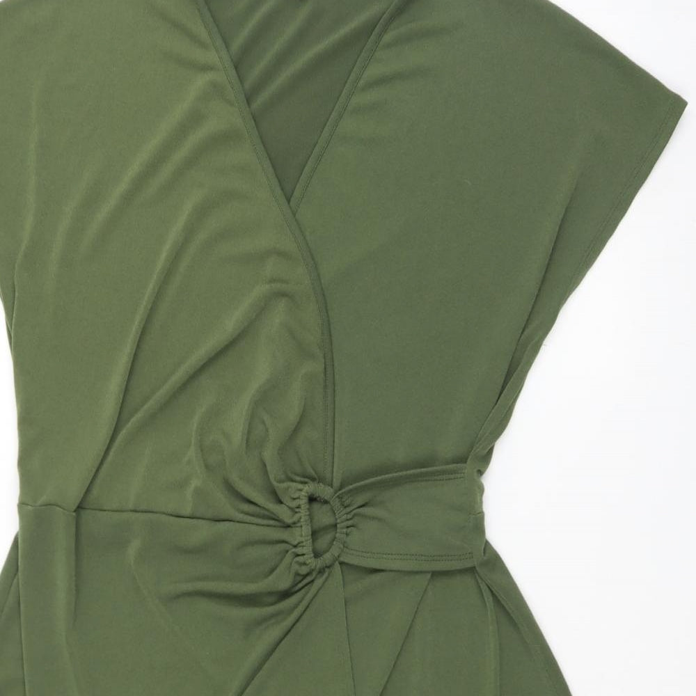 Monsoon Womens Green   A-Line  Size 16  V-Neck