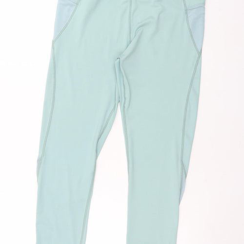 PRETTYLITTLETHING Womens Green    Leggings Size M L26 in
