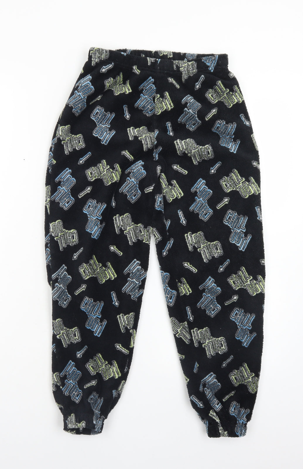 CHILL OUT Boys Multicoloured Solid Polyester  Pyjama Pants Size 10-11 Years   - CHILL OUT