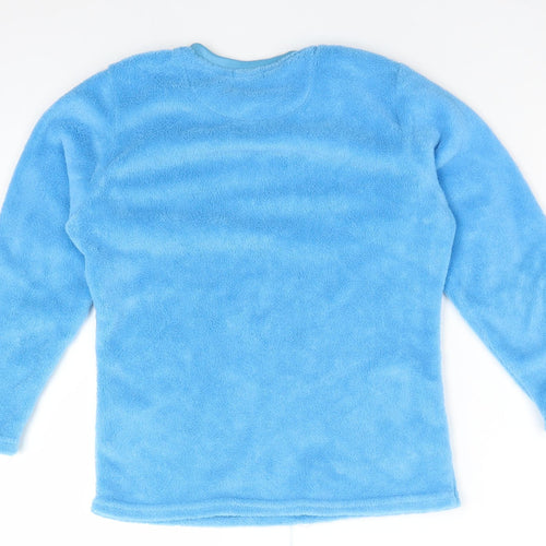 CHILL OUT Boys Blue Solid Polyester  Pyjama Top Size 10-11 Years   - CHILL OUT