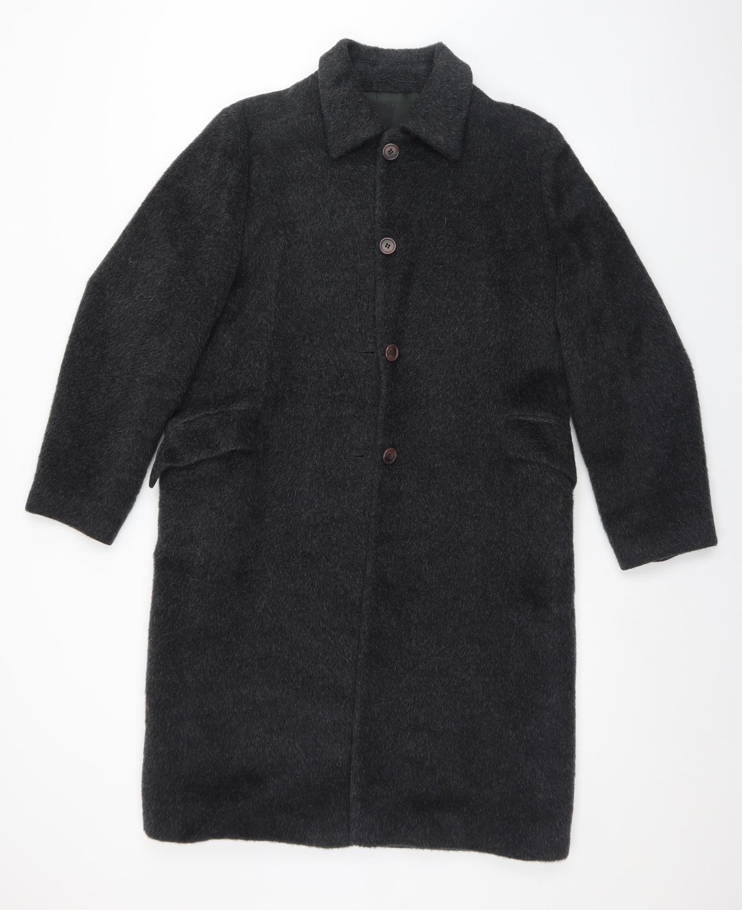 Whistles Womens Grey   Trench Coat Coat Size 12