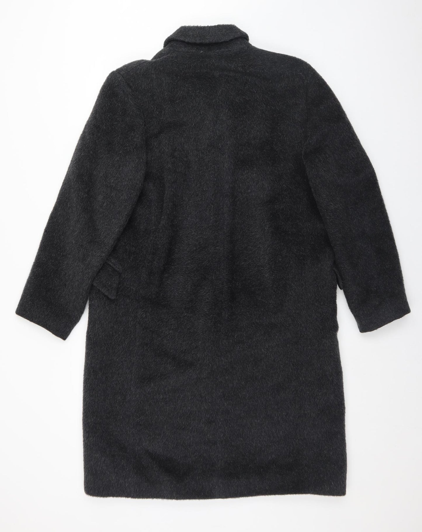 Whistles Womens Grey   Trench Coat Coat Size 12