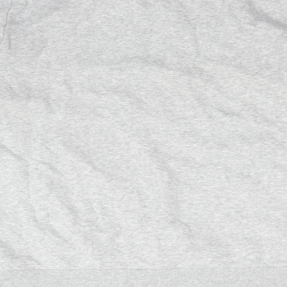 F&F Womens Grey  Cotton Pullover Sweatshirt Size L
