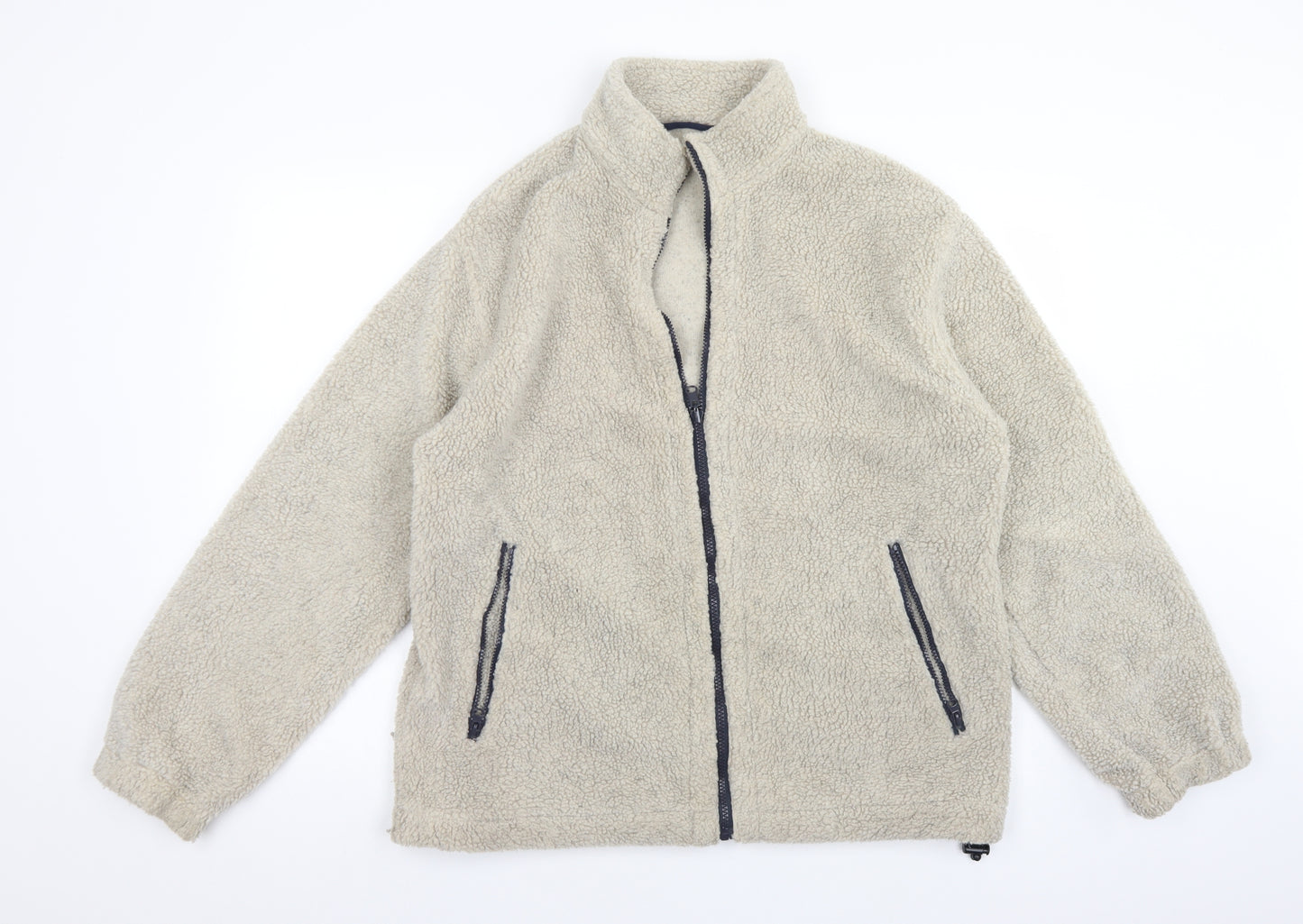 U.S ATHLETIC Mens Beige   Jacket  Size S