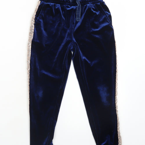 Very Girls Blue  Polyester Jogger Trousers Size 9 Months  Regular