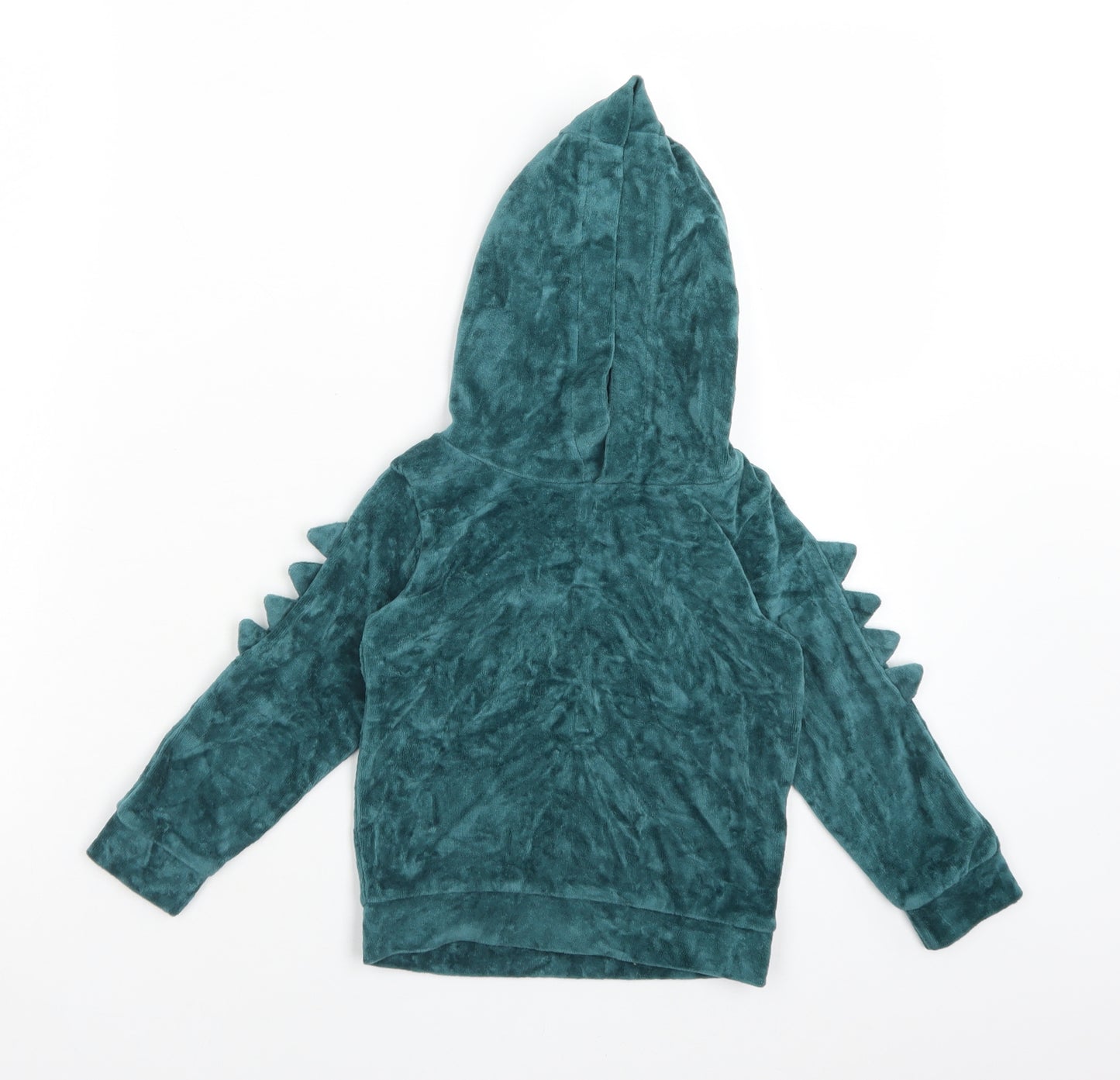 George Boys Green  Cotton Pullover Hoodie Size 2-3 Years