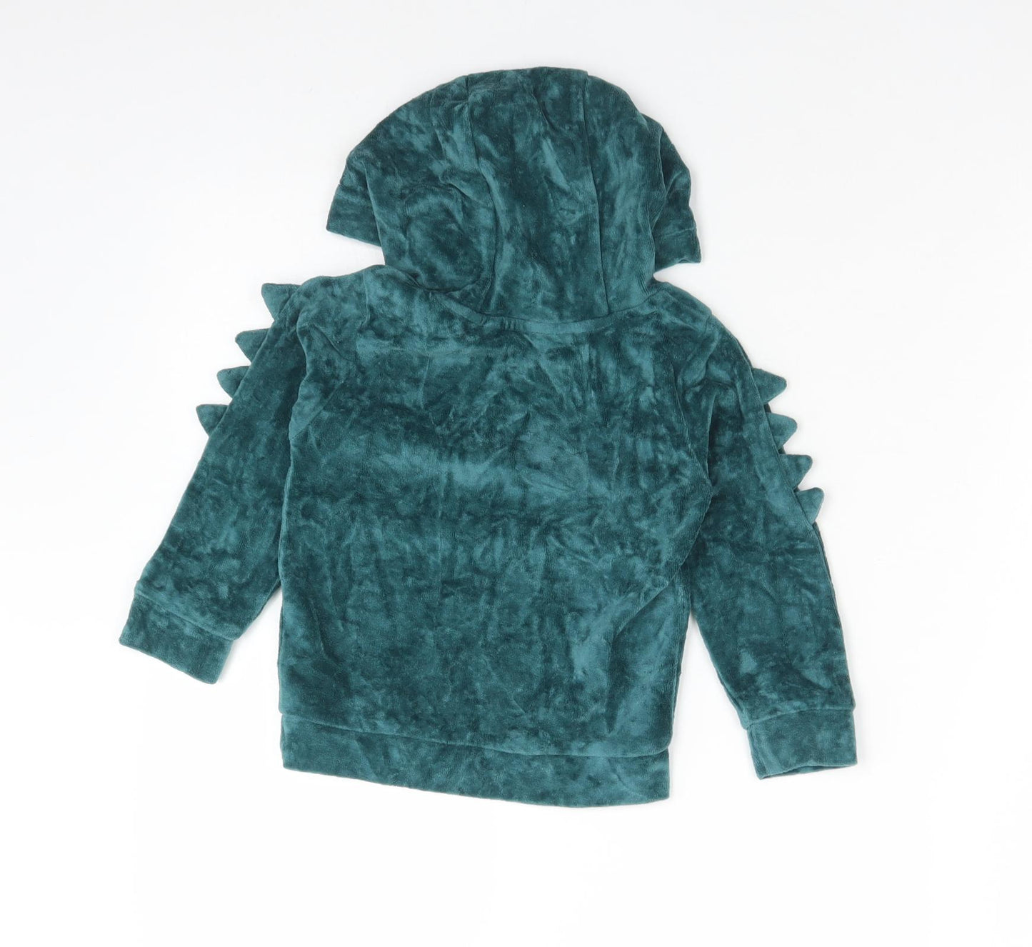 George Boys Green  Cotton Pullover Hoodie Size 2-3 Years