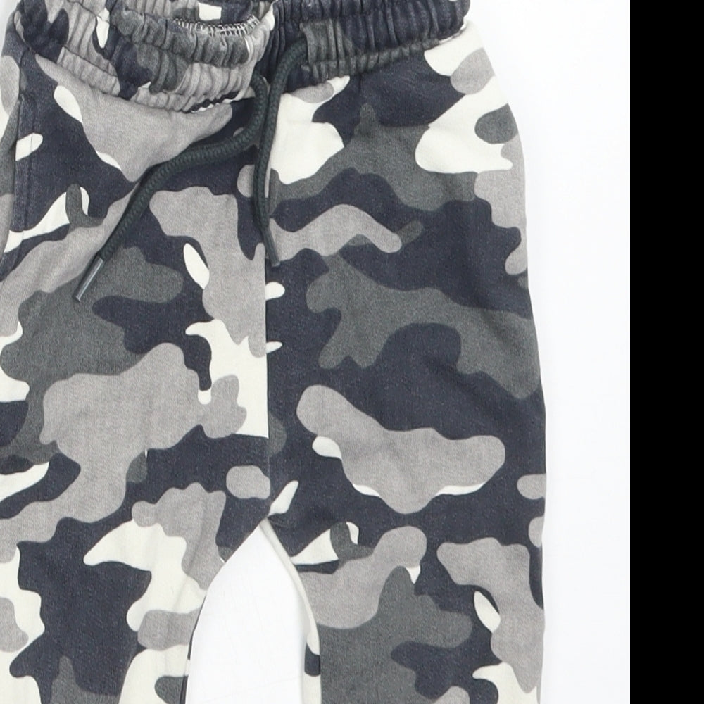 NEXT Boys Multicoloured Camouflage Cotton Jogger Trousers Size 2-3 Years  Regular