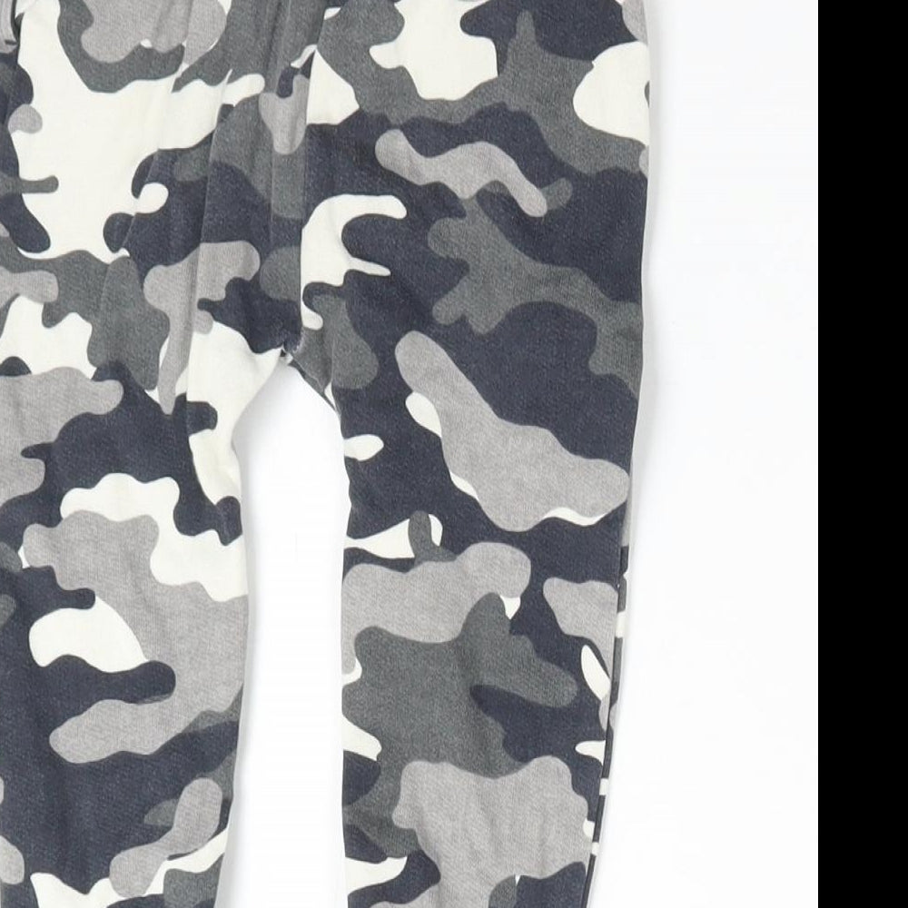 NEXT Boys Multicoloured Camouflage Cotton Jogger Trousers Size 2-3 Years  Regular